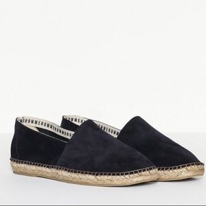Topshop dark navy blue espadrilles